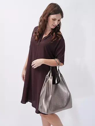 GIANNI CHIARINI | Sac en cuir - Sac Hobo DUA | hellbraun